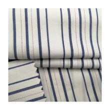 2021 New Arrivals Stripe Soft Yarn Dyed Stretch Cotton Polyester Fabric